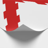 Kruis van de vlag van Bourgogne Cadeaupapier (Hoek)