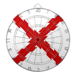 Kruis van de vlag van Bourgogne Dartbord