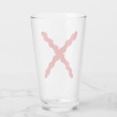 Kruis van de vlag van Bourgogne Glas (Achterkant)