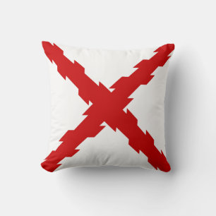 Kruis van de vlag van Bourgogne Kussen