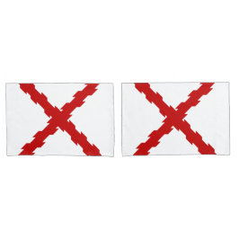 Kruis van de vlag van Bourgogne Kussensloop