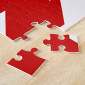 Kruis van de vlag van Bourgogne Legpuzzel (Zijkant)