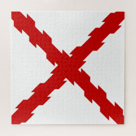 Kruis van de vlag van Bourgogne Legpuzzel