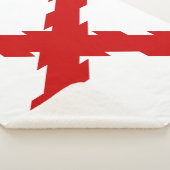 Kruis van de vlag van Bourgogne Sherpa Deken (3/4)