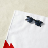 Kruis van de vlag van Bourgogne Strandlaken (In situ)