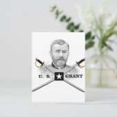 kruis van de vs subsidie briefkaart (Staand voorkant)