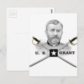 kruis van de vs subsidie briefkaart (Voorkant / Achterkant)