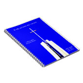 Kruis van Geloof in de Hemel met Schrift Journal Notitieboek (Rechterzijde)