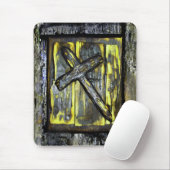 Kruis van genade en sympathie muismat (Met muis)