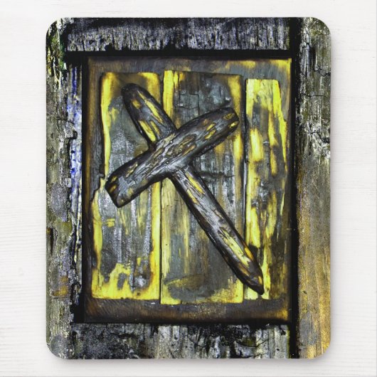 Kruis van genade en sympathie muismat (Voorkant)