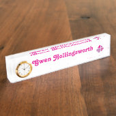 Kruis van Harten Naambordje (Zijkant)