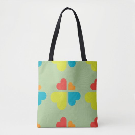 Kruis van Harten Tote Bag (Voorkant)
