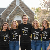 Kruis van het christelijk geloof t-shirt