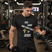 Kruis van het christelijk geloof t-shirt