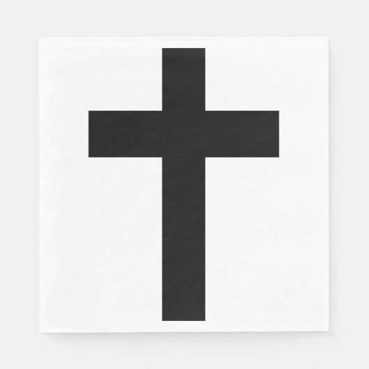 Kruis van het christendom servet (Voorkant)