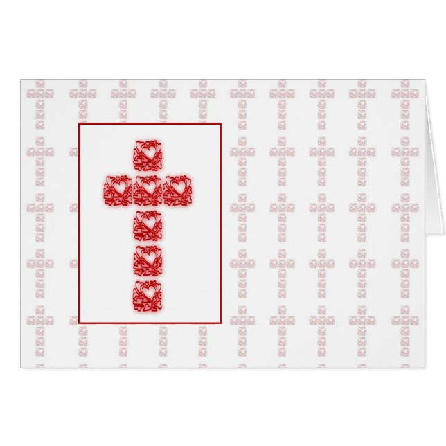kruis van het hart (Voorkant Horizontaal)