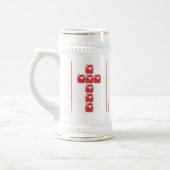 kruis van het hart bierpul (Links)