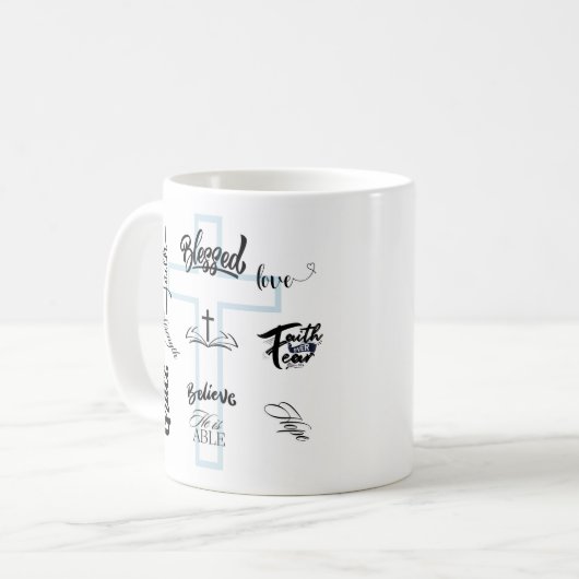 Kruis van hoop: een Mok van trouwe beloften (Voorkant links)