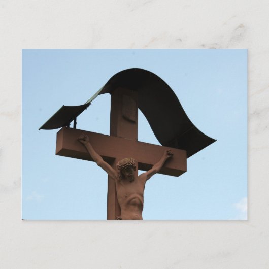 kruis van Jezus Briefkaart (Voorkant)