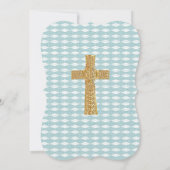 Kruis van Jezus Christus bedankt Kaart (Achterkant)