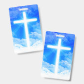 Kruis van Jezus Christus  Christia Badge (Voor- en achterkant)