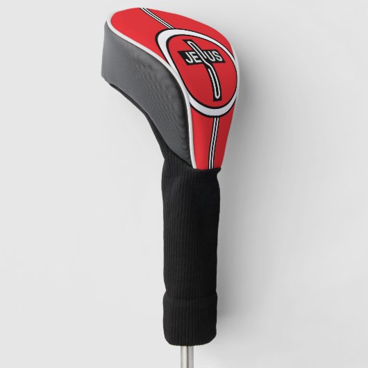 Kruis van Jezus Golfheadcover (Schuin)