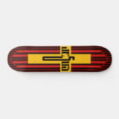Kruis van Jezus Persoonlijk Skateboard (Horizontaal)
