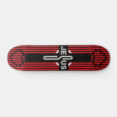 Kruis van Jezus Persoonlijk Skateboard (Horizontaal)