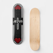 Kruis van Jezus Persoonlijk Skateboard (Voorkant)