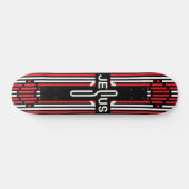 Kruis van Jezus Persoonlijk Skateboard (Horizontaal)