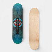 Kruis van Jezus Persoonlijk Skateboard (Voorkant)
