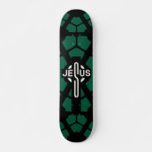 Kruis van Jezus Persoonlijk Skateboard (Voorkant)