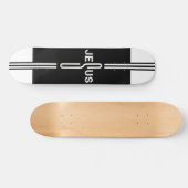 Kruis van Jezus Persoonlijk Skateboard (Horizontaal)