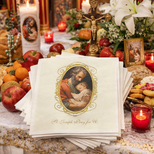 Kruis van Kindje Jezus op feestdag van Sint-Jozef Servet