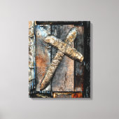 Kruis van kracht canvas afdruk (Voorkant)