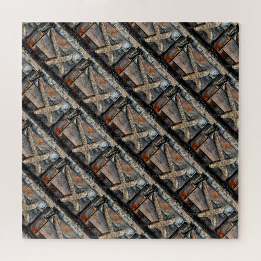 Kruis van kracht legpuzzel (Horizontaal)