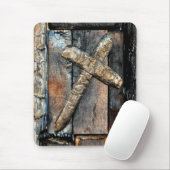 Kruis van kracht muismat (Met muis)