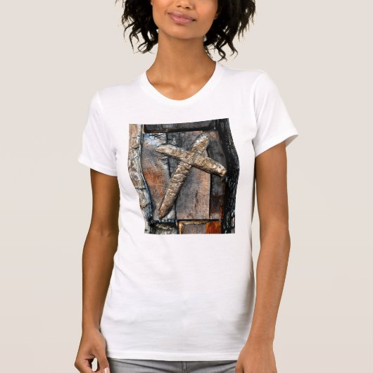 Kruis van kracht t-shirt (Voorkant)