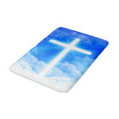 Kruis van Licht Jezus Christus Christelijk Badmat (Gekanteld)