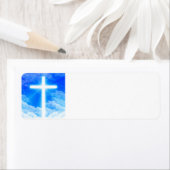 Kruis van Licht Jezus Christus Christelijk Etiket (Insitu)