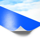 Kruis van Licht Jezus Christus  Christelijk Foto Afdruk (Hoek)