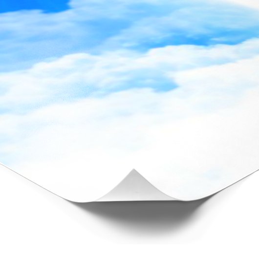 Kruis van Licht Jezus Christus  Christelijk Foto Afdruk (Hoek)