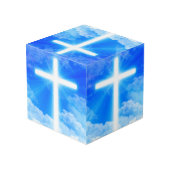 Kruis van Licht Jezus Christus Christelijk Kubus (Achter hoekig)