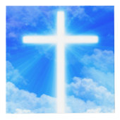 Kruis van Licht Jezus Christus Christelijk Kubus (Voorkant)