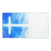Kruis van Licht Jezus Christus Christelijk Kussensloop (Achterkant)