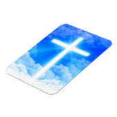 Kruis van Licht Jezus Christus Christelijk Magneet (Linkerzijde)