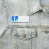 Kruis van Licht Jezus Christus  Christelijk Naamplaatje (In situ)