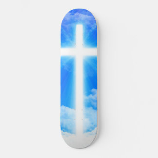 Kruis van Licht Jezus Christus Christelijk Persoonlijk Skateboard