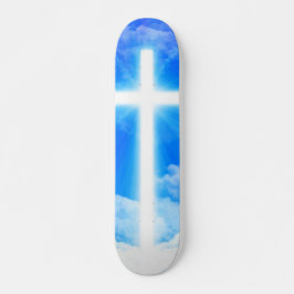Kruis van Licht Jezus Christus Christelijk Persoonlijk Skateboard