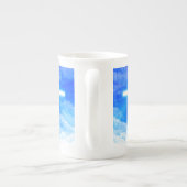 Kruis van Licht Jezus Christus  Christelijk Porselein Kop (Achterkant)